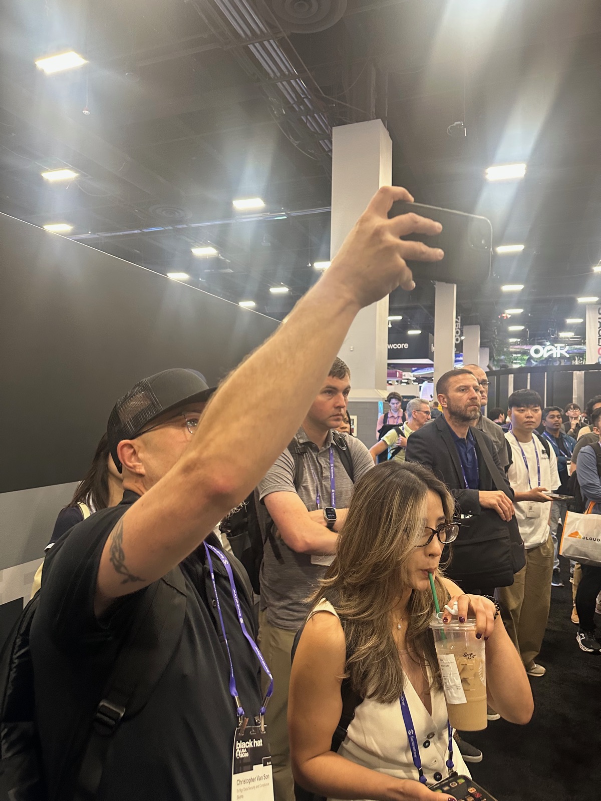Conference attendees at Black Hat USA 2026